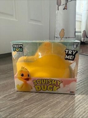 Squishy Duck Toy - Yellow
